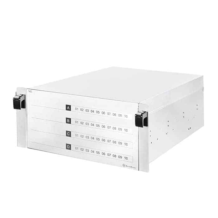 (image for) Silverstone SST-RMB51-W 5U 40x 3.5” hard drive protection & collection chassis with window - Click Image to Close